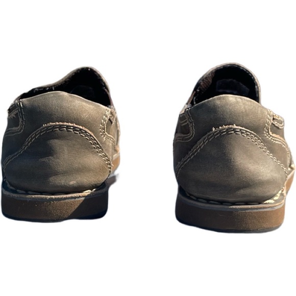 Bed Stu Distressed Butter Soft Leather Coaster Driving Loafers Moc-toe Size 9.5 - Picture 5 of 7